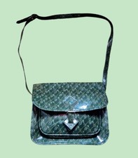 Borsa verde rosso multicolor